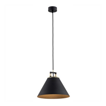 Argon 4915 - Kattokruunu johdossa ORTE 1xE27/15W/230V musta