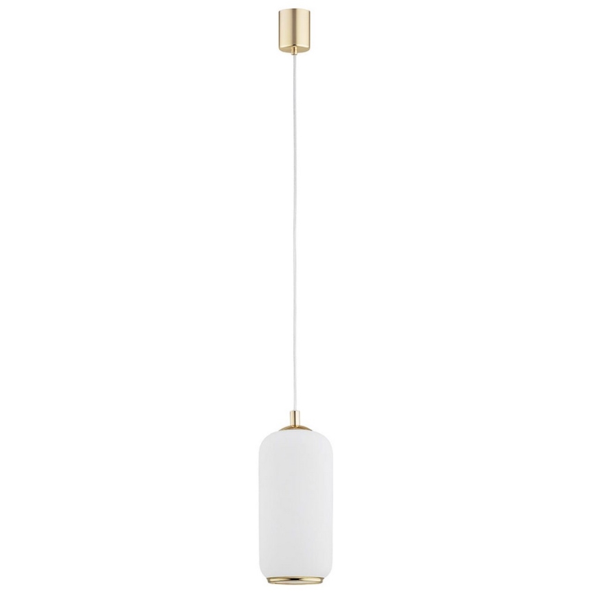 Argon 4993 - Kattokruunu johdossa PALLADO 1xE27/15W/230V kultainen/valkoinen