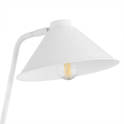 Argon 4997 - Lattialamppu GABIAN 1xE27/15W/230V valkoinen