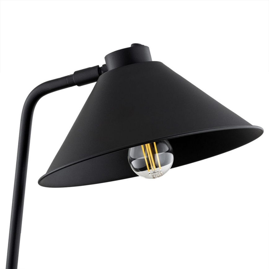 Argon 4998 - Pöytävalaisin GABIAN 1xE27/15W/230V musta