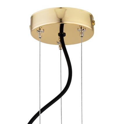 Argon 5048 - Kattokruunu johdossa SATELITE PLUS 15xE27/15W/230V kultainen