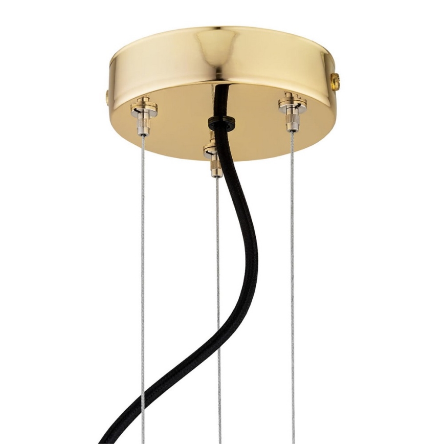 Argon 5048 - Kattokruunu johdossa SATELITE PLUS 15xE27/15W/230V kultainen