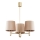Argon 6110 - Kattokruunu PONTE 3xE27/15W/230V beige