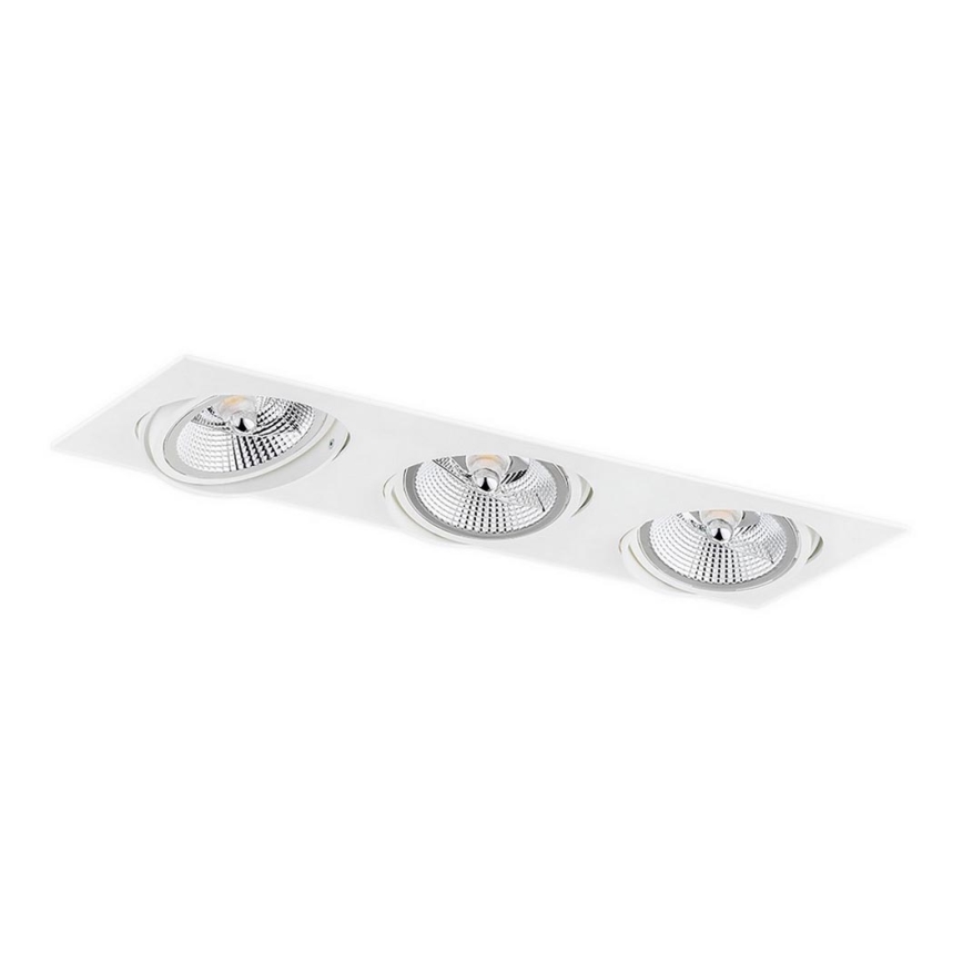 Argon 6115 - Upotettava valo OLIMP 3xGU10-AR111/12W/230V valkoinen