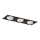 Argon 6116 BZ - Upotettava valo OLIMP 3xGU10-AR111/12W/230V musta