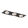 Argon 6116 - Upotettava valo OLIMP 3xGU10-AR111/12W/230V musta