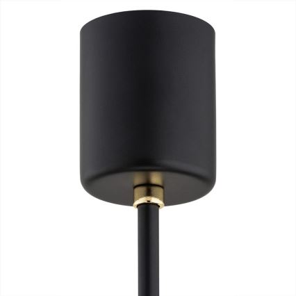 Argon 6143 - Kattovalaisin CAMELOT PLUS 3xE27/15W/230V musta/valkoinen/kulta