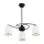 Argon 6144 - Kattovalaisin AVILA PLUS 3xE27/15W/230V musta/kulta/valkoinen