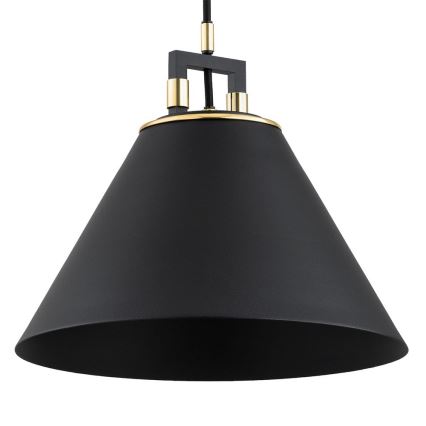 Argon 6174 - Kattokruunu johdossa ORTE 3xE27/15W/230V musta
