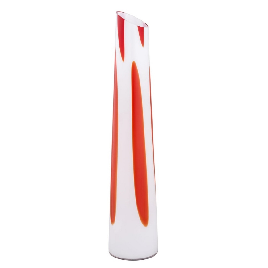 Argon 7042 - Lattialamppu POLONIA 2xE27/15W/230V valkoinen/punainen