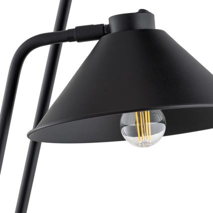 Argon 7075 - Lattiavalaisin GABIAN 2xE27/15W/230V musta