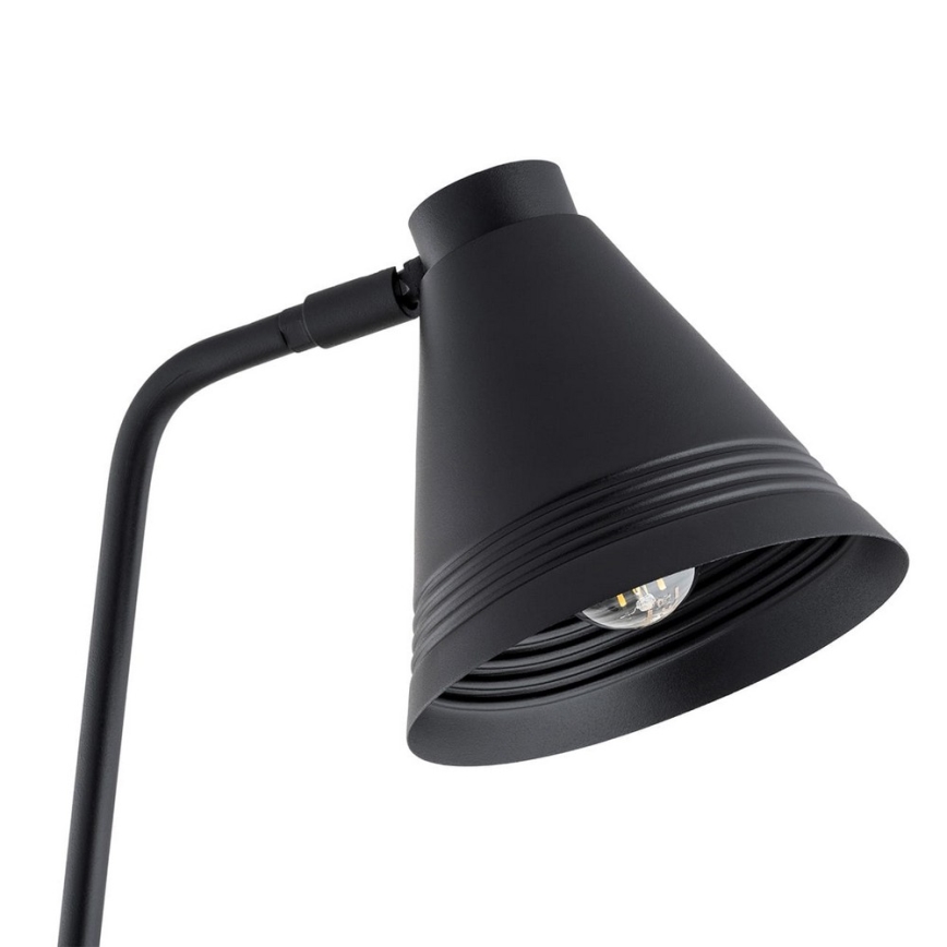 Argon 7077 - Lattiavalaisin AVALONE 2xE27/15W/230V musta