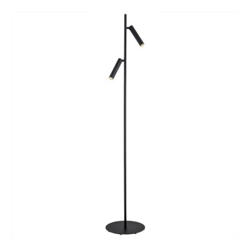 Argon 7082 - Lattialamppu TORRE 2xG9/6W/230V musta