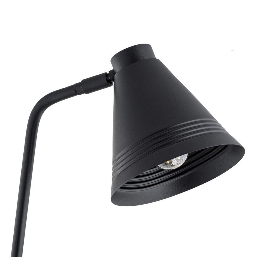 Argon 8003 - Lattiavalaisin AVALONE 1xE27/15W/230V musta