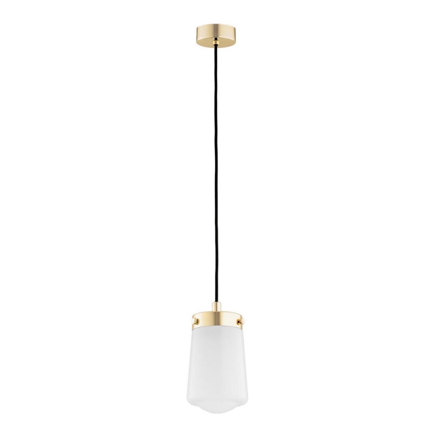 Argon 8004 - Kattokruunu johdossa PASADENA 1xE27/15W/230V kultainen/valkoinen