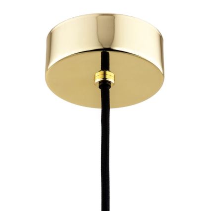 Argon 8004 - Kattokruunu johdossa PASADENA 1xE27/15W/230V kultainen/valkoinen