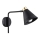 Argon 8008 - Seinävalaisin AVALONE 1xE27/15W/230V 34 cm musta/kulta