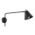 Argon 8009 - Seinävalaisin AVALONE 1xE27/15W/230V 57 cm musta/kulta