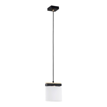 Argon 8276 - Kattokruunu johdossa CANOA 1xE27/15W/230V musta