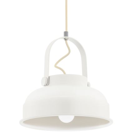 Argon 8284 - Kattokruunu johdossa DAKOTA 1xE27/15W/230V valkoinen