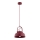 Argon 8286 - Kattokruunu johdossa DAKOTA 1xE27/15W/230V punainen