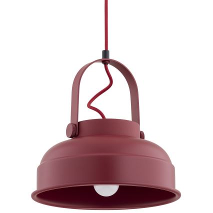 Argon 8286 - Kattokruunu johdossa DAKOTA 1xE27/15W/230V punainen