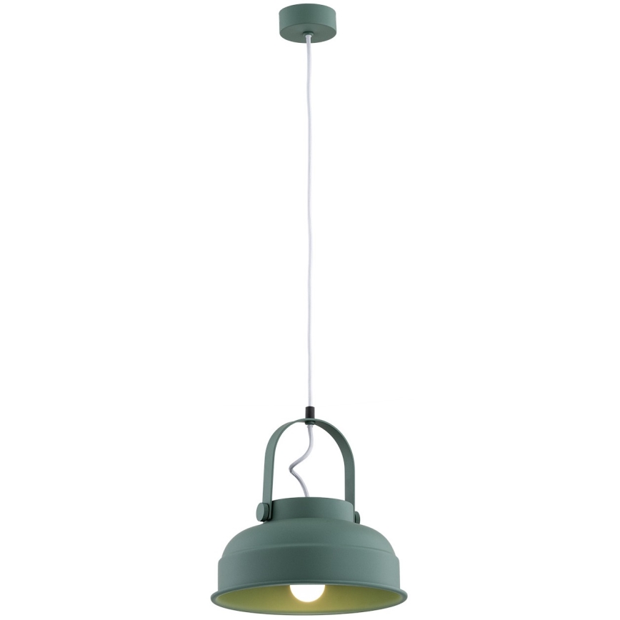 Argon 8287 - Kattokruunu johdossa DAKOTA 1xE27/15W/230V vihreä