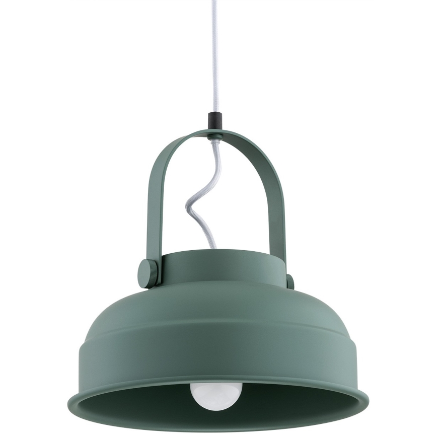 Argon 8287 - Kattokruunu johdossa DAKOTA 1xE27/15W/230V vihreä