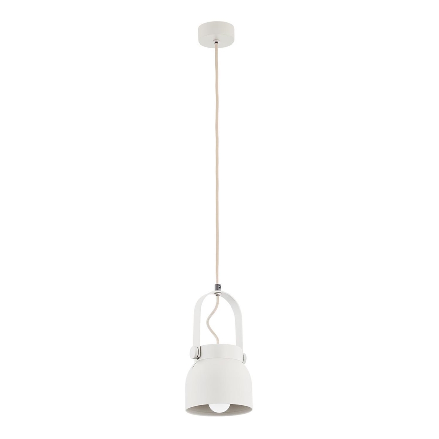 Argon 8290 - Kattokruunu johdossa LOGAN 1xE27/15W/230V halkaisija 14 cm valkoinen