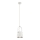Argon 8290 - Kattokruunu johdossa LOGAN 1xE27/15W/230V halkaisija 14 cm valkoinen