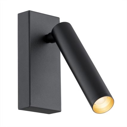 Argon 8328 - LED-seinävalaisin RIO LED/4,2W/230V 3000K musta