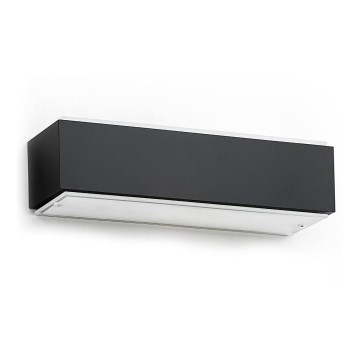 Argon 8365 - Seinävalaisin CARLSON 1xE27/15W/230V 20 cm musta