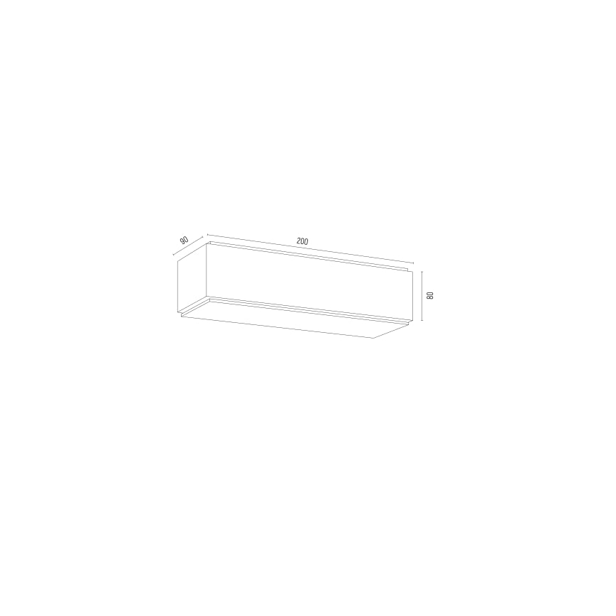 Argon 8365 - Seinävalaisin CARLSON 1xE27/15W/230V 20 cm musta