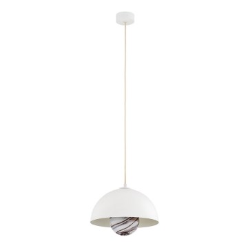 Argon 8443 - Kattokruunu johdossa PIAVA 1xE14/7W/230V alabasteri valkoinen