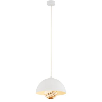 Argon 8443 - Kattokruunu johdossa PIAVA 1xE14/7W/230V alabasteri valkoinen
