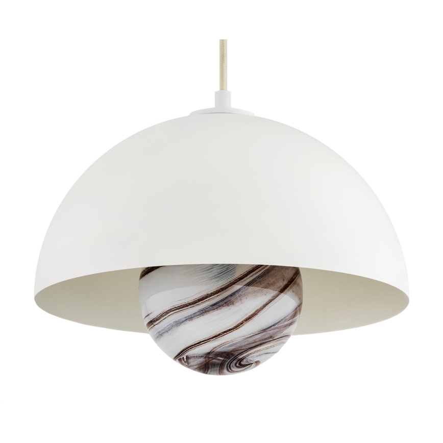 Argon 8443 - Kattokruunu johdossa PIAVA 1xE14/7W/230V alabasteri valkoinen