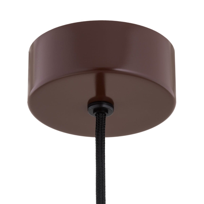 Argon 8444 - Kattokruunu johdossa PIAVA 1xE14/7W/230V alabasteri ruskea