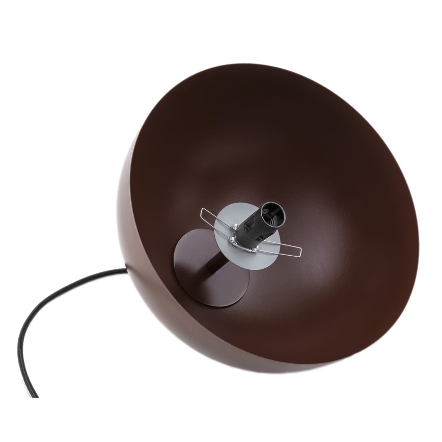 Argon 8444 - Kattokruunu johdossa PIAVA 1xE14/7W/230V alabasteri ruskea
