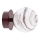 Argon 8455 - Seinävalaisin FABIO 1xE14/7W/230V alabasteri ruskea