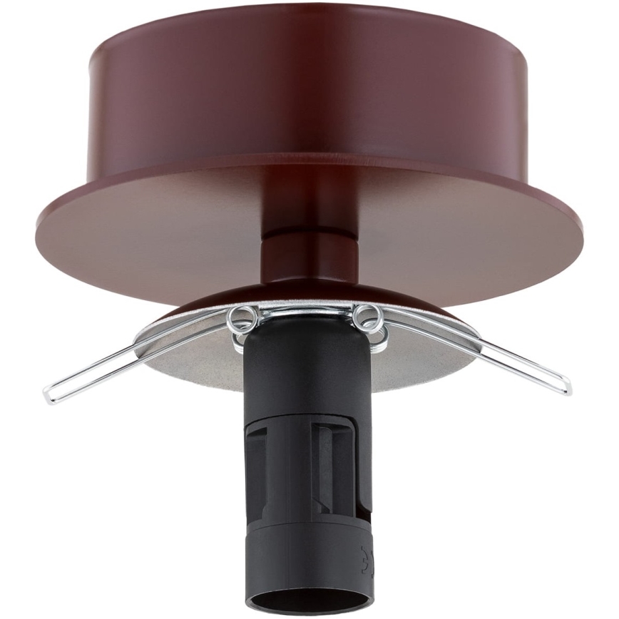 Argon 8455 - Seinävalaisin FABIO 1xE14/7W/230V alabasteri ruskea