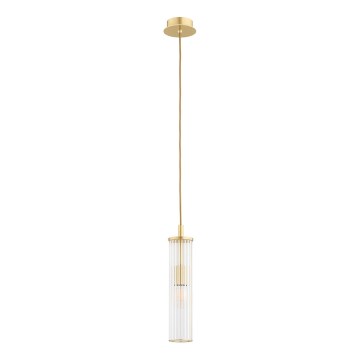 Argon 8489 - Kattokruunu johdossa HAMPTON 1xE14/7W/230V kulta