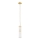 Argon 8489 - Kattokruunu johdossa HAMPTON 1xE14/7W/230V kulta