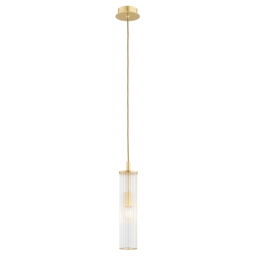 Argon 8489 - Kattokruunu johdossa HAMPTON 1xE14/7W/230V kulta