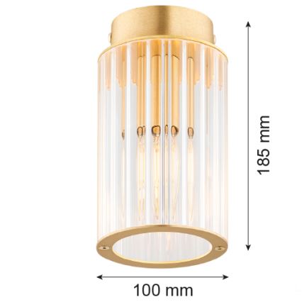 Argon 8501 - Kattovalo HAMPTON 1xE14/7W/230V kulta