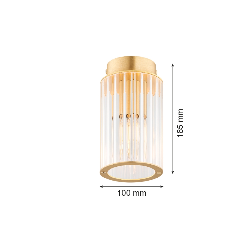 Argon 8501 - Kattovalo HAMPTON 1xE14/7W/230V kulta
