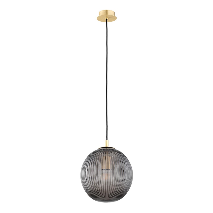 Argon 8513 - Kattokruunu johdossa PALOMA 1xE27/15W/230V halkaisija 25 cm kulta/musta