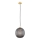 Argon 8513 - Kattokruunu johdossa PALOMA 1xE27/15W/230V halkaisija 25 cm kulta/musta