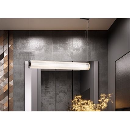 Argon 8625 - LED-kattokruunu johdossa HAMPTON LED/90W/230V 3000K 120 cm musta