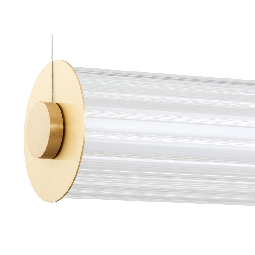 Argon 8627 - LED-kattokruunu johdossa HAMPTON LED/60W/230V 3000K 80 cm messinki