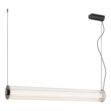Argon 8628 - LED-kattokruunu johdossa HAMPTON LED/60W/230V 3000K 80 cm musta